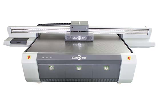理光工业四喷头UV平板打印机